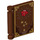 LEGO Brun rougeâtre Book Cover avec Jewel et Stars (24093 / 34086)