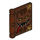 LEGO Reddish Brown Book Cover with Nexo Knights Monster Face (24093 / 24714)