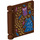 LEGO Brun rougeâtre Book Cover avec Chouette (24093 / 38429)