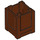 LEGO Reddish Brown Box 2 x 2 x 2 Crate (61780)