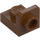 LEGO Reddish Brown Bracket 1 x 1 with 1 x 1 Plate Up (36840)