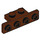 LEGO Reddish Brown Bracket 1 x 2 - 1 x 4 with Rounded Corners (2436 / 10201)