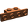 LEGO Brun rougeâtre Support 1 x 2 - 1 x 4 avec coins arrondis et coins carrés (28802)