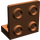 LEGO Reddish Brown Bracket 1 x 2 - 2 x 2 Up (99207)