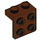 LEGO Roodachtig Bruin Beugel 1 x 2 met 2 x 2 (21712 / 44728)
