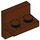 LEGO Reddish Brown Bracket 1 x 2 with Vertical Tile 2 x 2 (41682)