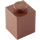 LEGO Reddish Brown Brick 1 x 1 (3005 / 30071)