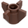 LEGO Brun rougeâtre Brique 1 x 1 Rond avec Fins (4588 / 52394)