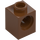 LEGO Reddish Brown Brick 1 x 1 with Hole (6541)