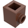 LEGO Reddish Brown Brick 1 x 1 with Stud on One Side (87087)