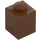 LEGO Reddish Brown Brick 1 x 1 with Stud on One Side (87087)