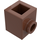 LEGO Brun rougeâtre Brique 1 x 1 avec Stud sur Une Côté (87087)