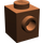 LEGO Brun rougeâtre Brique 1 x 1 avec Goujons sur Deux Côtés opposés (47905)