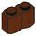 LEGO Reddish Brown Brick 1 x 2 Log (30136)