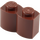 LEGO Reddish Brown Brick 1 x 2 Log (30136)