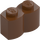 LEGO Reddish Brown Brick 1 x 2 Log (30136)