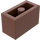 LEGO Reddish Brown Brick 1 x 2 with Bottom Tube (3004 / 93792)