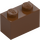 LEGO Reddish Brown Brick 1 x 2 with Bottom Tube (3004 / 93792)