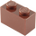 LEGO Reddish Brown Brick 1 x 2 with Bottom Tube (3004 / 93792)