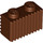 LEGO Reddish Brown Brick 1 x 2 with Grille (2877)