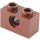 LEGO Reddish Brown Brick 1 x 2 with Hole (3700)