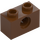 LEGO Reddish Brown Brick 1 x 2 with Hole (3700)