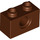 LEGO Reddish Brown Brick 1 x 2 with Hole (3700)