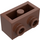 LEGO Reddish Brown Brick 1 x 2 with Studs on One Side (11211)