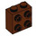 LEGO Reddish Brown Brick 1 x 2 x 1.6 with Studs on One Side (1939 / 22885)