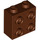 LEGO Reddish Brown Brick 1 x 2 x 1.6 with Studs on One Side (1939 / 22885)