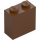 LEGO Reddish Brown Brick 1 x 2 x 1.6 with Studs on One Side (1939 / 22885)