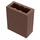 LEGO Brun rougeâtre Brique 1 x 2 x 2 avec porte-goujon intérieur (3245)