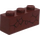 LEGO Brun rougeâtre Brique 1 x 3 avec Cracked Modèle from Set 70502 Autocollant (3622)