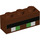 LEGO Reddish Brown Brick 1 x 3 with Ravager Eyes (3622 / 66843)