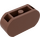 LEGO Brun rougeâtre Brique 1 x 3 avec Arrondi Ends (35477)