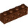 LEGO Reddish Brown Brick 1 x 4 with 4 Studs on One Side (30414)