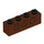 LEGO Roodachtig bruin Steen 1 x 4 met Gaten (3701)