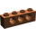 LEGO Roodachtig Bruin Steen 1 x 4 met Gaten (3701)