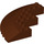 LEGO Reddish Brown Brick 10 x 10 Round Corner with Tapered Edge (58846)