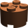 LEGO Reddish Brown Brick 2 x 2 Round (3941 / 6143)