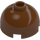 LEGO Reddish Brown Brick 2 x 2 Round with Dome Top (with Axle Holder) (3262 / 30367)