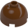 LEGO Reddish Brown Brick 2 x 2 Round with Dome Top (with Axle Holder) (3262 / 30367)