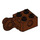 LEGO Brun rougeâtre Brique 2 x 2 avec Trou, Demi Rotation Joint Balle Verticale (48171 / 48454)