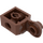 LEGO Rötlich-braun Backstein 2 x 2 mit Loch, Hälfte Rotation Joint Ball Vertikale (48171 / 48454)