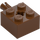 LEGO Reddish Brown Brick 2 x 2 with Pin and Axlehole (6232 / 42929)