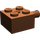 LEGO Brun rougeâtre Brique 2 x 2 avec Épingle et Trou d&#039;essieu (6232 / 42929)