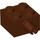 LEGO Brun rougeâtre Brique 2 x 2 avec Épingle et Trou d&#039;essieu (6232 / 42929)