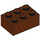 LEGO Reddish Brown Brick 2 x 3 (3002)