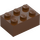 LEGO Reddish Brown Brick 2 x 3 (3002)