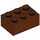 LEGO Rötlich-braun Backstein 2 x 3 (3002)
